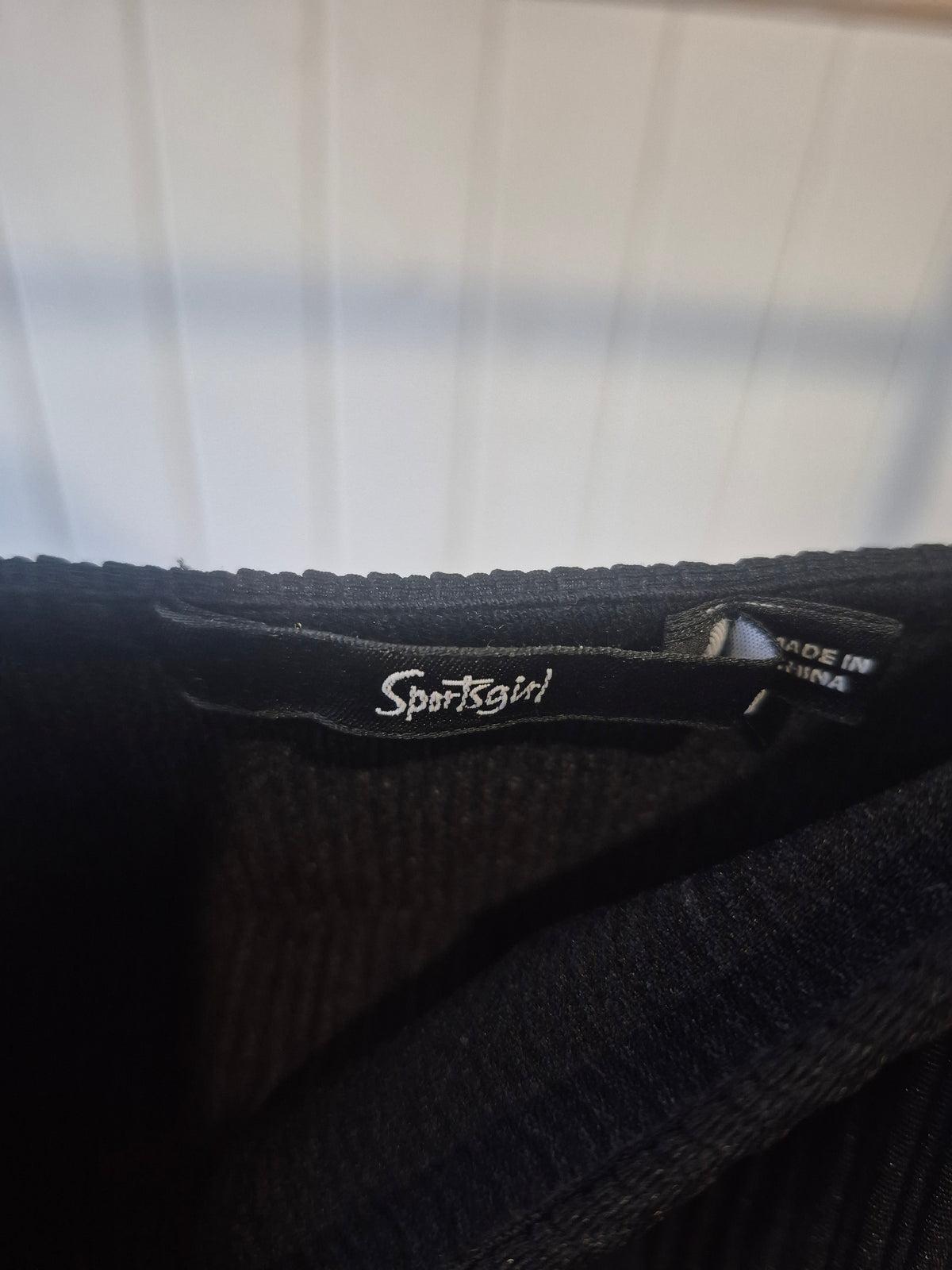 LAT07 - Sportsgirl Black Slip Dress – Size Medium