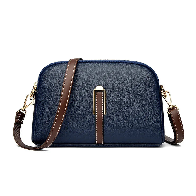 Classic Pebbled Leather Crossbody Bag