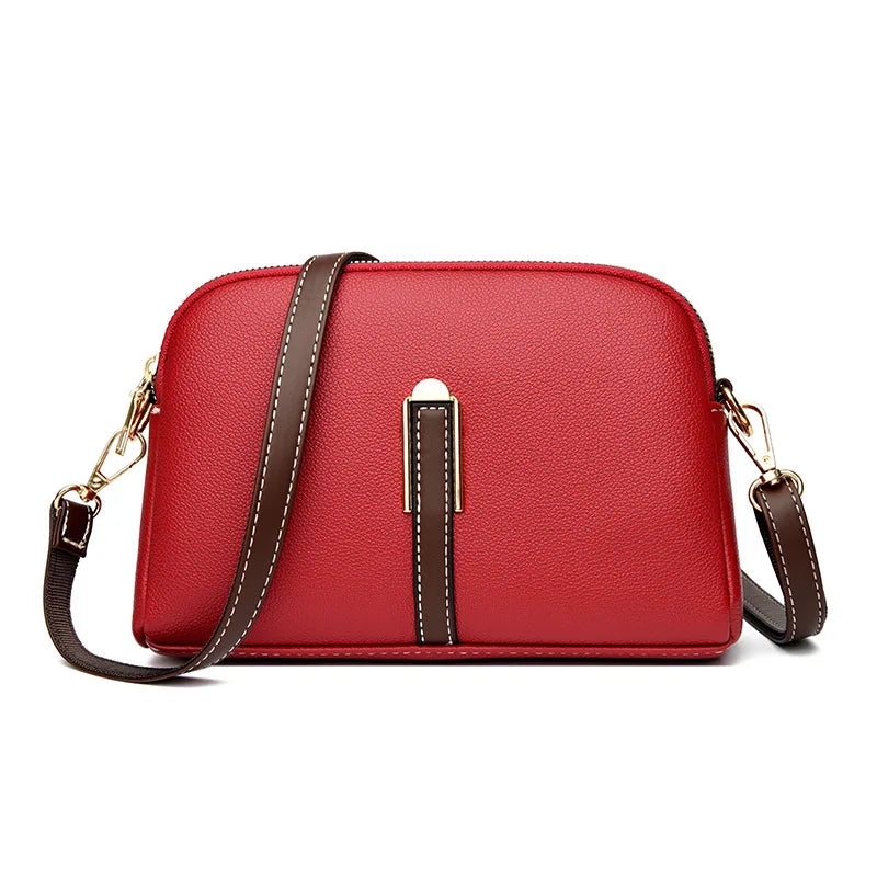 Classic Pebbled Leather Crossbody Bag