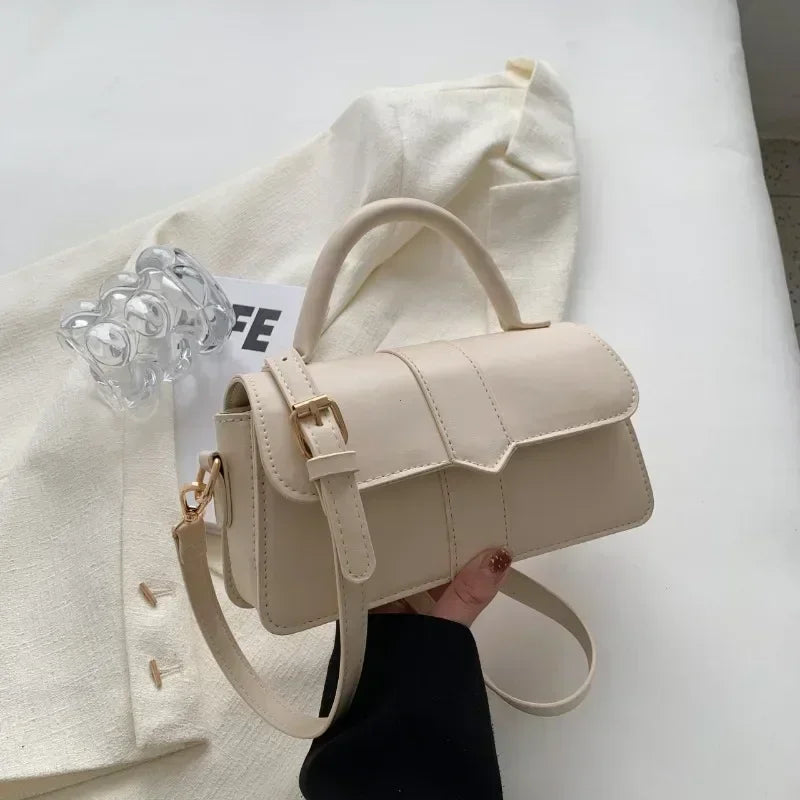 Minimalist Top Handle Crossbody Bag