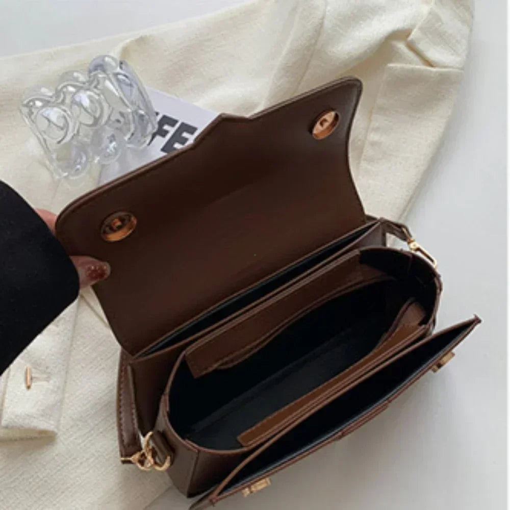 Minimalist Top Handle Crossbody Bag