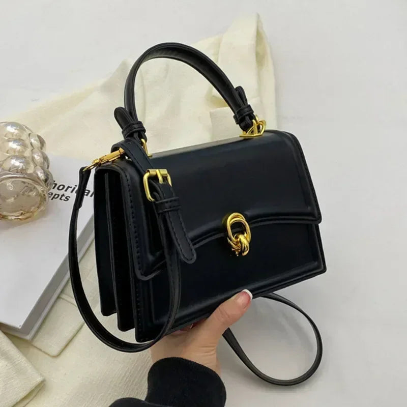 Minimalist Top Handle Crossbody Bag