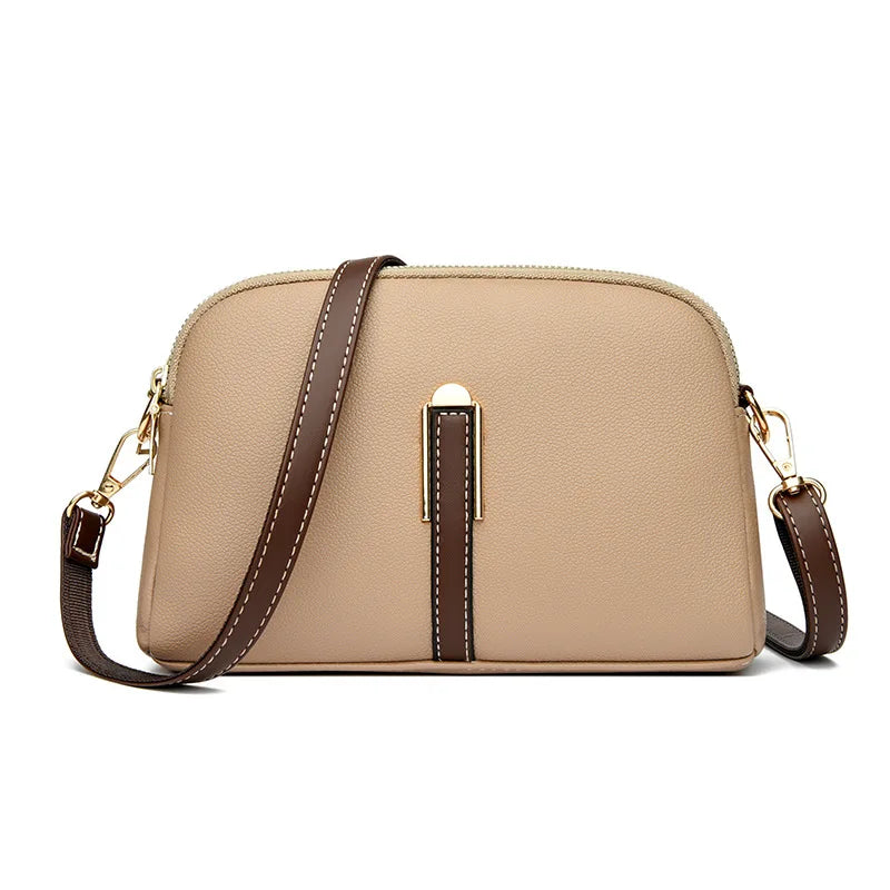 Classic Pebbled Leather Crossbody Bag
