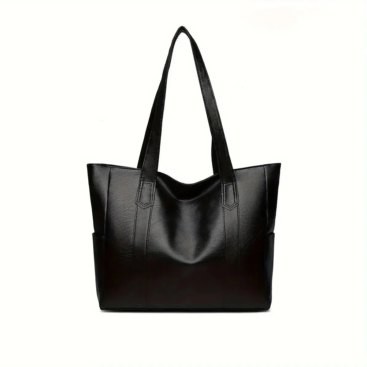 Classic Large Capacity Leather Tote Bag