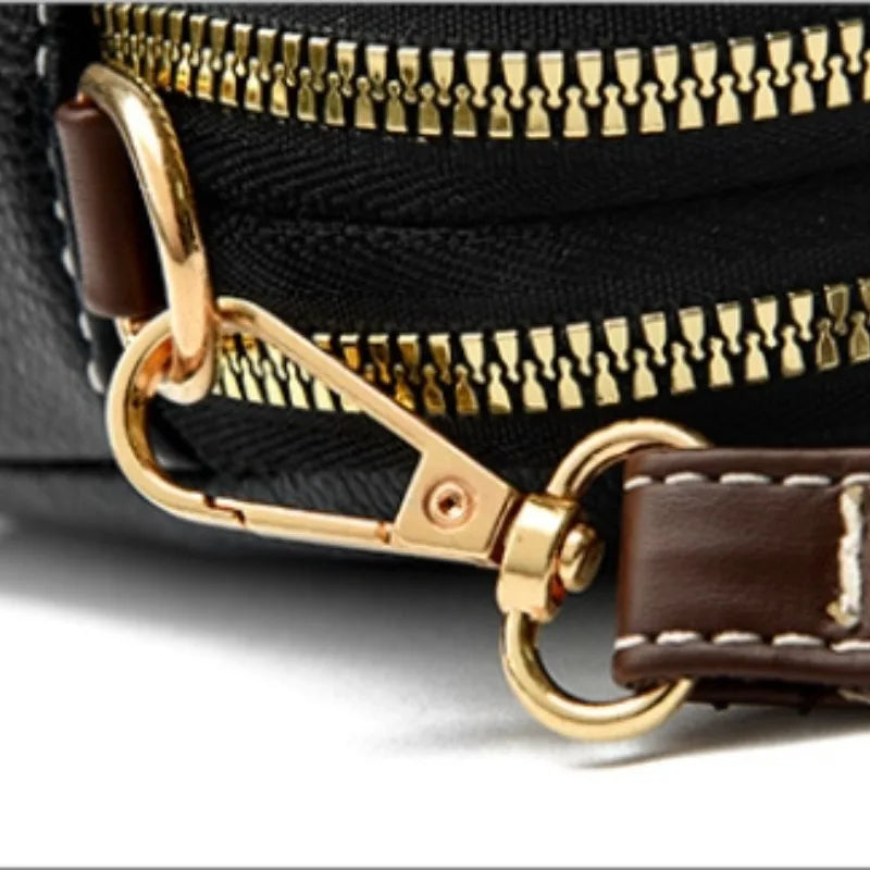 Classic Pebbled Leather Crossbody Bag